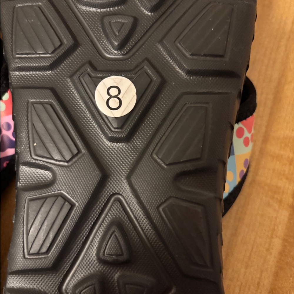 Colorful Paw Print Sandals - Picture 5 of 5